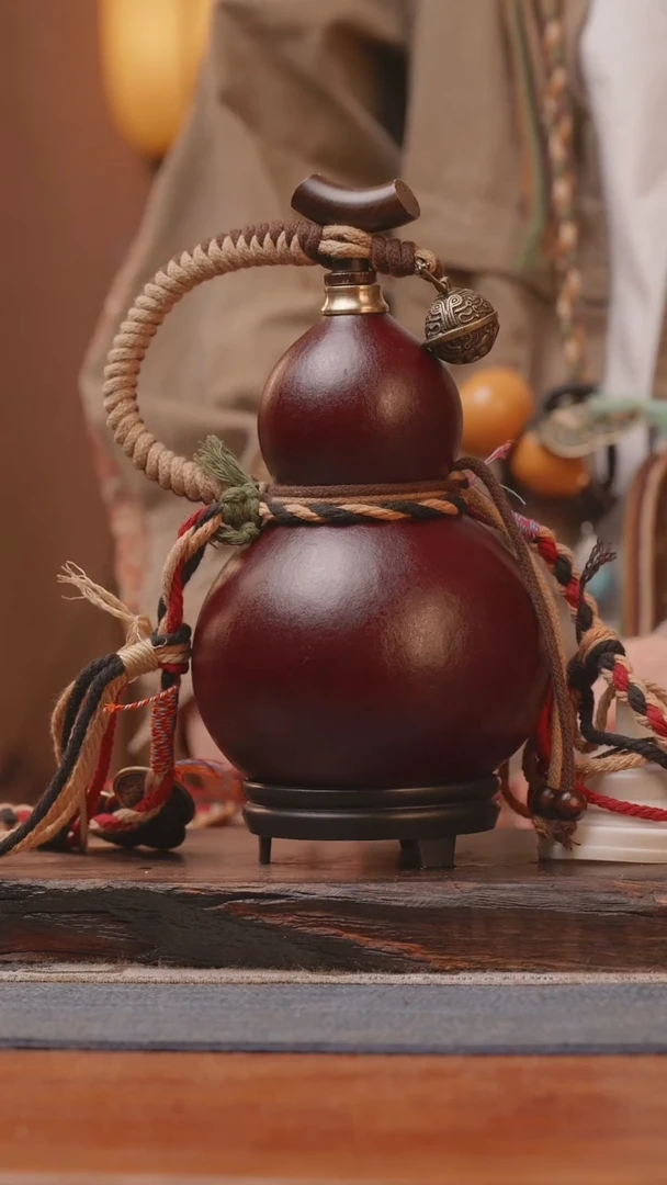 1951号精品大漆葫芦防腐防渗装水茶酒