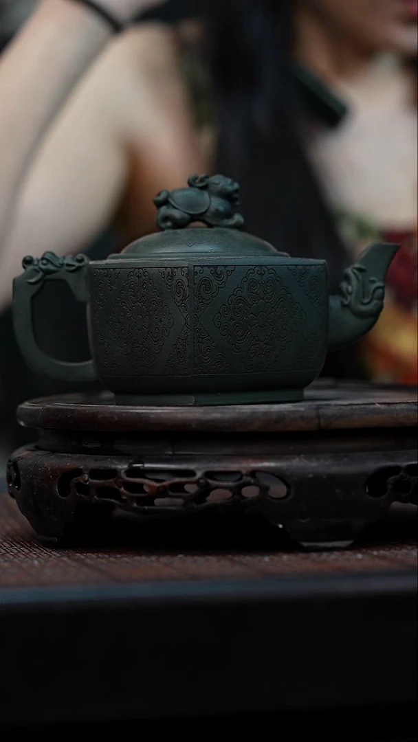 茶壶紫砂宜兴岁颐传砂原矿全手12
