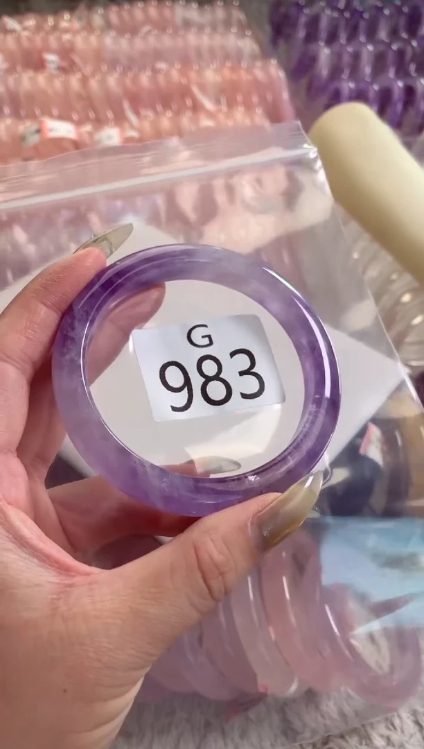 未镶嵌珠宝半成品水晶静*983-61