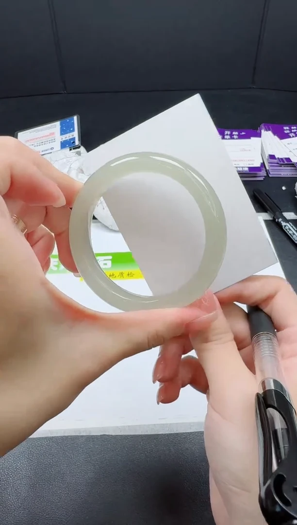 未镶嵌手镯石英质玉0165-5455