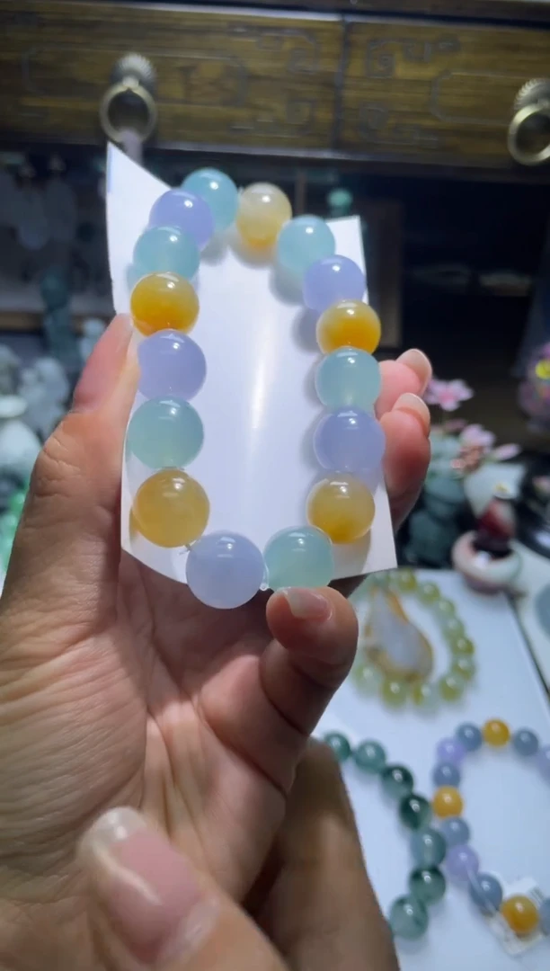 定制翡翠未镶嵌K****t天然缅甸A货翡翠74