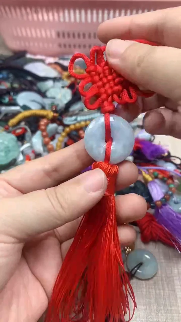 翡翠未镶嵌颈饰天然缅甸A货翡翠