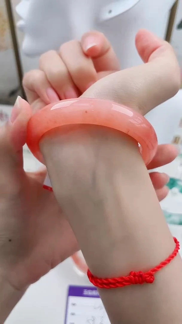 石英质玉手镯未镶嵌L38微色差58.3MM