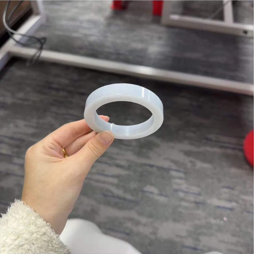 天然翡翠A货定制手镯1302