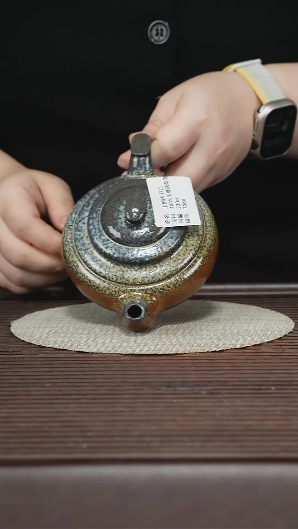 茶壶紫砂T086 100%底槽清柴烧 孤品排队 上新桥