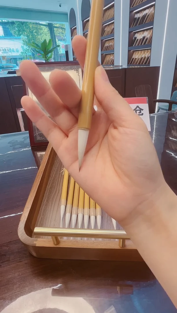高货，出锋3.5cm培训班专用笔作品级10支