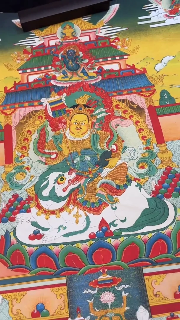 装裱画唐卡藏艺阁高端精美绘画作品TK16059