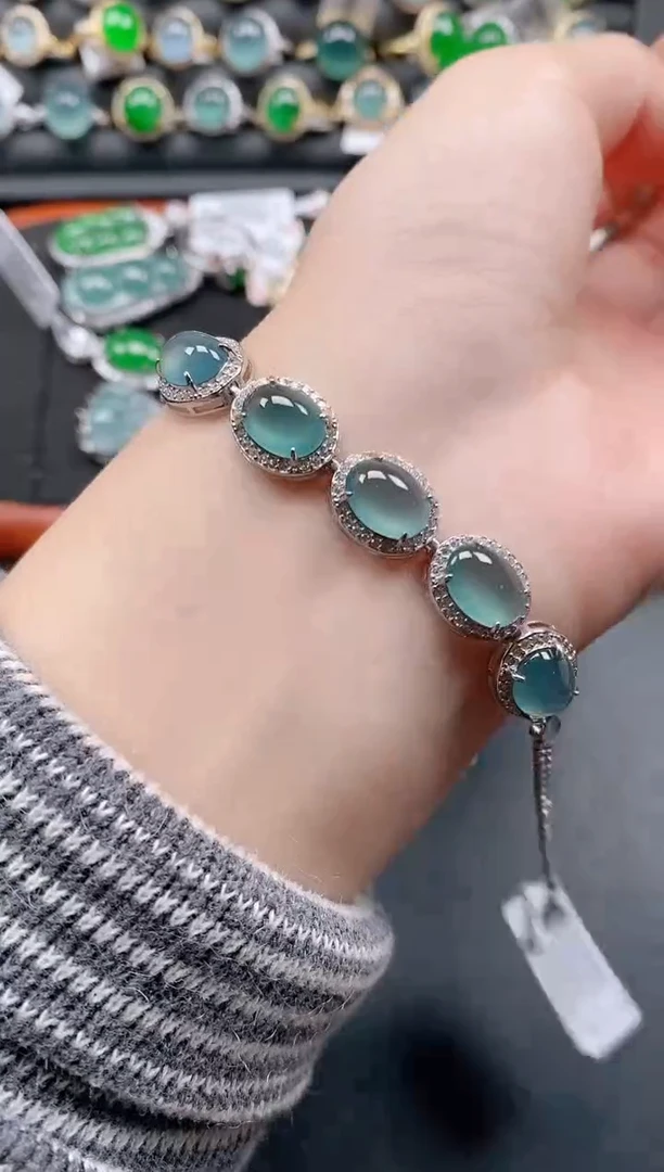 银S925镶嵌戒指翡翠11111