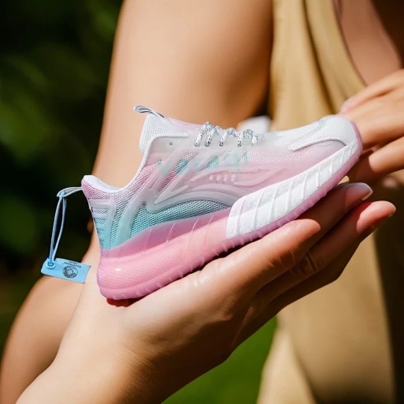 鱼子酱气垫秋季新款舒适时尚休闲百搭情侣鞋潮流9003【小猪1】