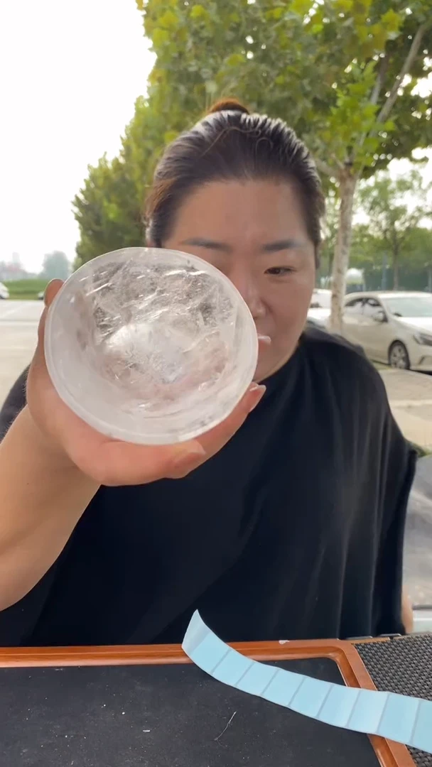 未镶嵌珠宝半成品水晶白水晶碗D223