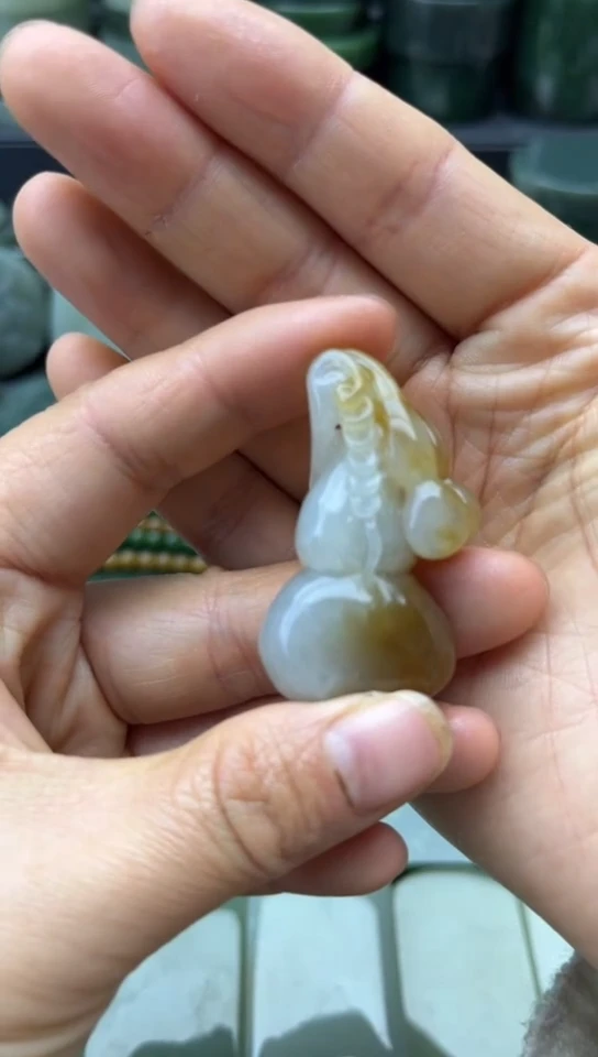 未镶嵌和田玉珠宝半成品葫芦