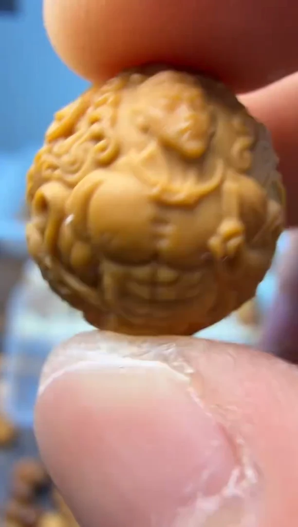 吊坠猴头核桃二郎神