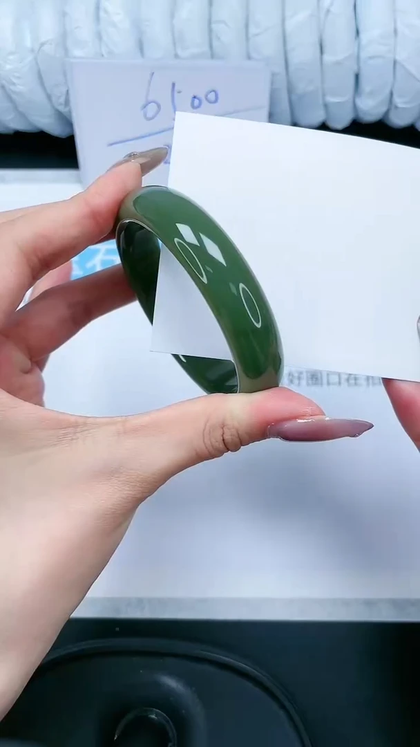 【闪购商品】石英质玉手镯合金82-55.5.