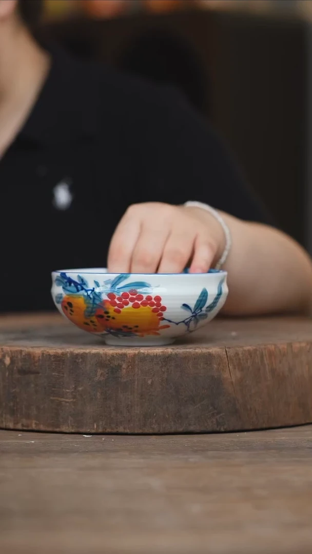 瓷片景德镇高温釉下彩（食品级）
