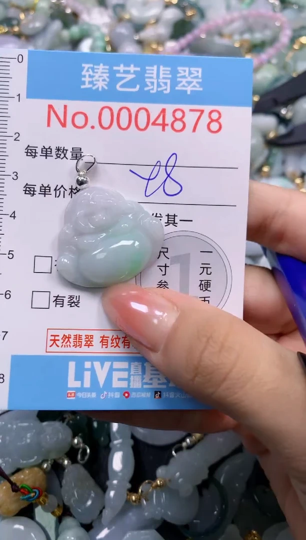 颈饰未镶嵌翡翠4878