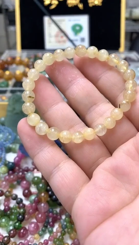 发晶手链未镶嵌手链45