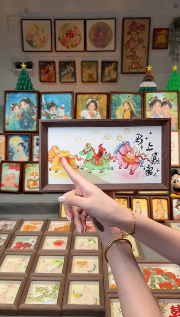 国画马上暴富 手绘国画27