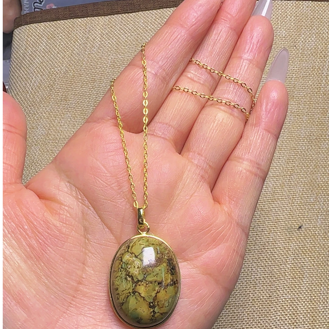 链子925银  <娇丰珠宝>925银无事牌秋冬爆款轻奢时尚百搭吊坠1123