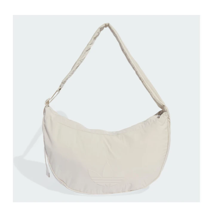 Adidas阿迪达斯三叶草男女款时尚运动大容量斜跨百搭单肩包JX4076