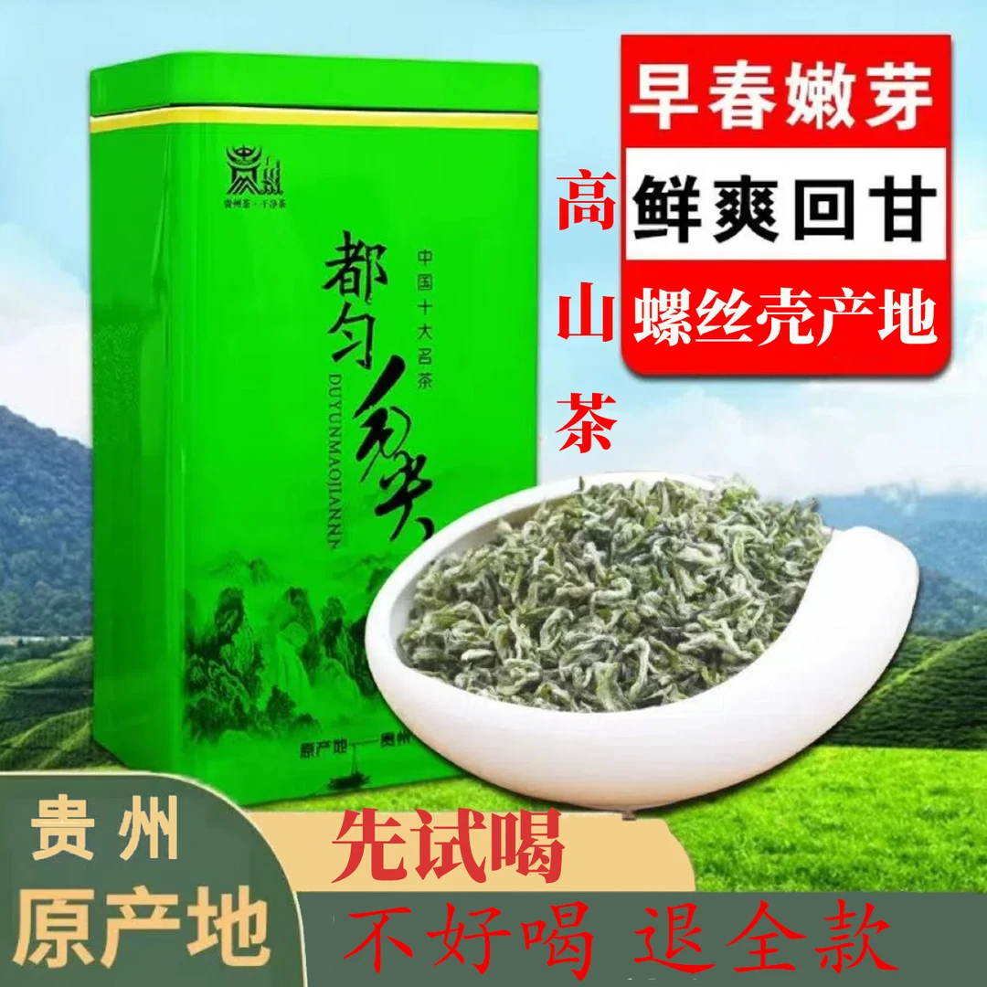 明前茶【老茶树明前珍级独芽新茶   】都匀毛尖高海拔摘炒青38