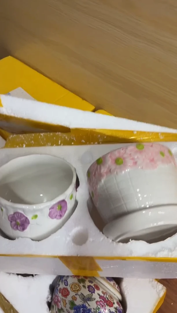陶瓷茶具摆件旅行套组