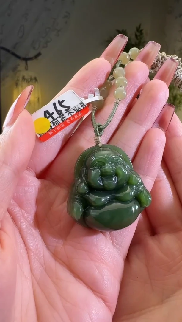 【闪购商品】和田玉颈饰未镶嵌465佛公