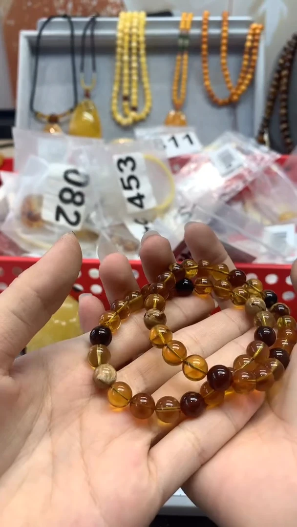 【闪购商品】琥珀珠宝奇石未镶嵌841 多样性发其一