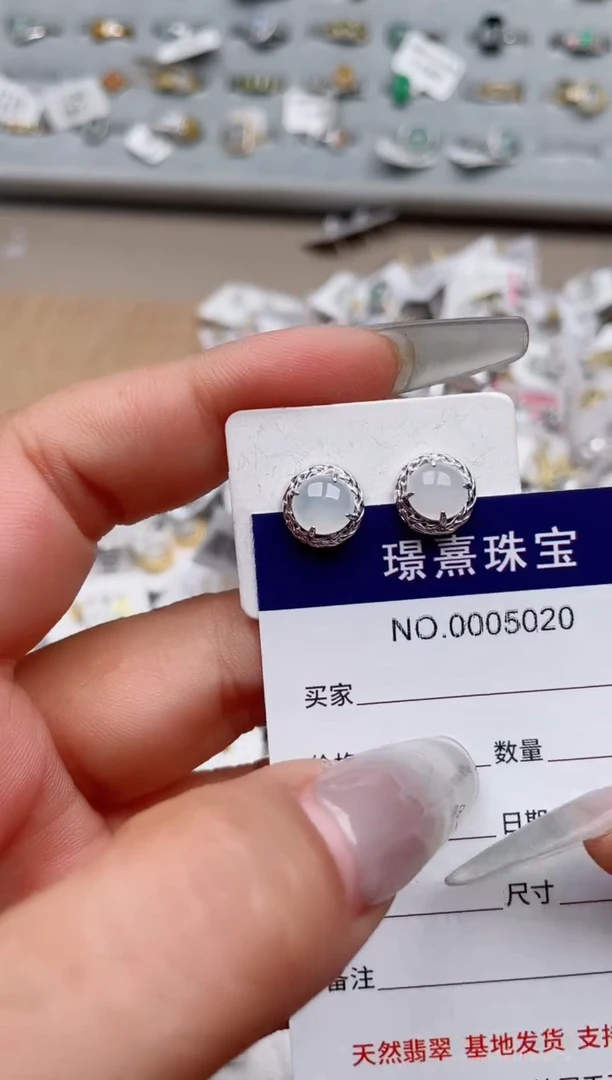 【闪购商品】翡翠戒指银S925镶嵌、