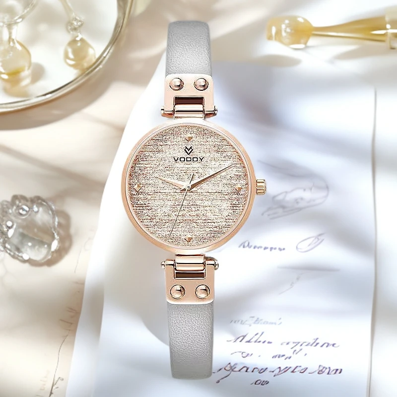 【黎莎专属】火花系列 V-5194 高端轻奢百搭时尚女士腕表 DZL