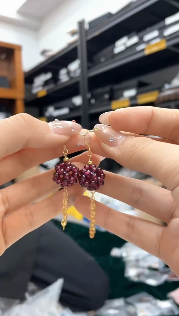 石榴石·银S925镶嵌多样性一件发货