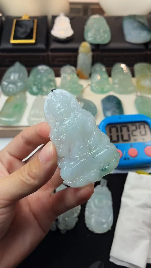 未镶嵌定制翡翠爆***~毛货不退不换