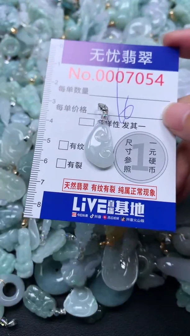 颈饰未镶嵌翡翠7054