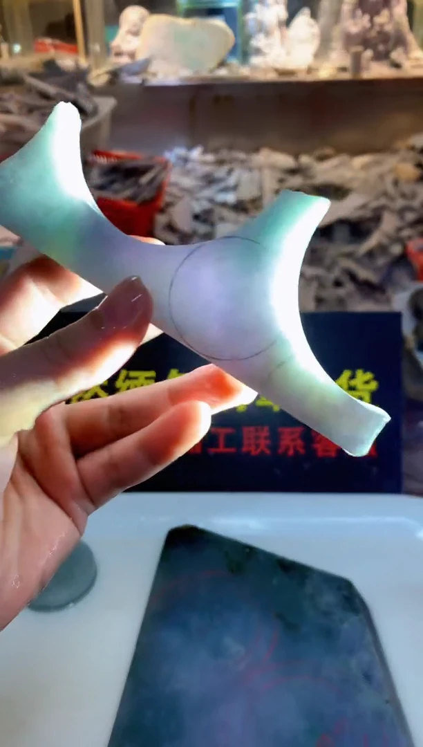 裸石翡翠0朗0翡翠珠宝18