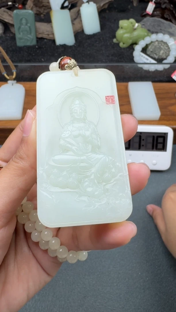 颈饰未镶嵌和田玉1