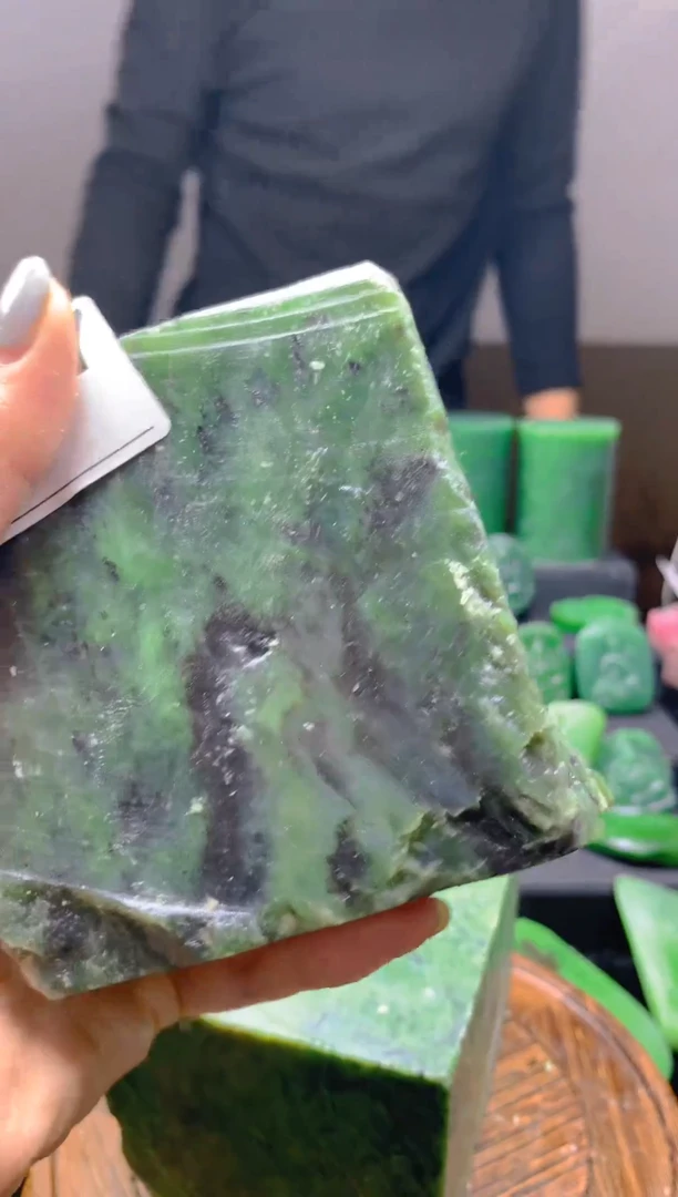 未镶嵌和田玉珠宝半成品1