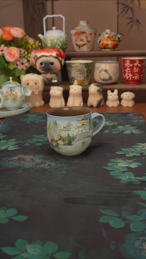 石 一   烟雨江南马克杯