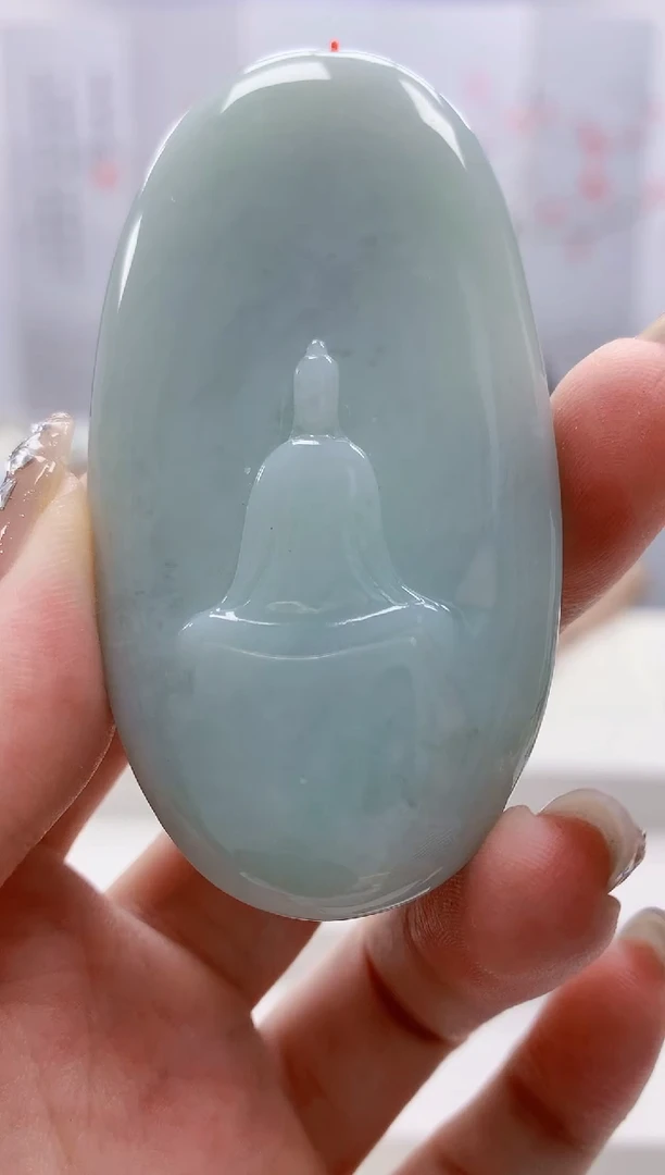 未镶嵌定制翡翠4852jw-毛货挂件37
