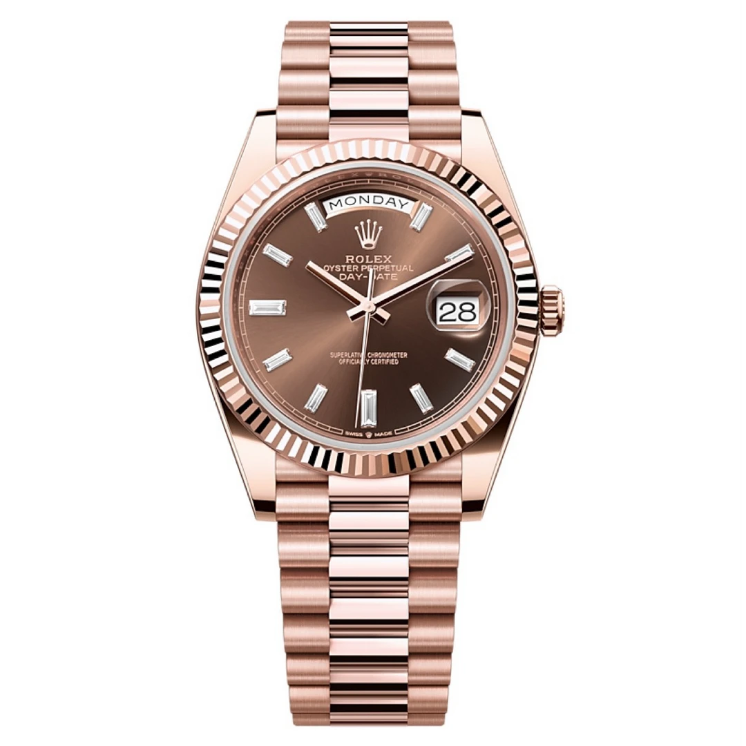 99新 Rolex/劳力士 228235咖冰糖/智超/40mm/18全
