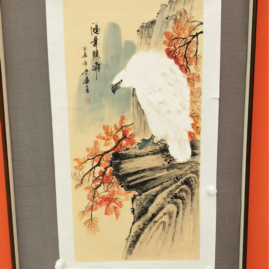 橱窗展示/大志文化WH/孙庆华老师/宣纸国画 /带证书