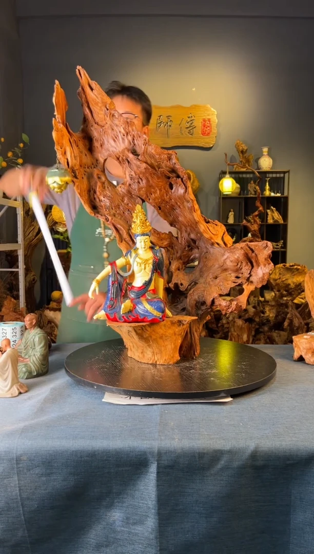 木卢师傅根艺作品（不包含人物摆件）