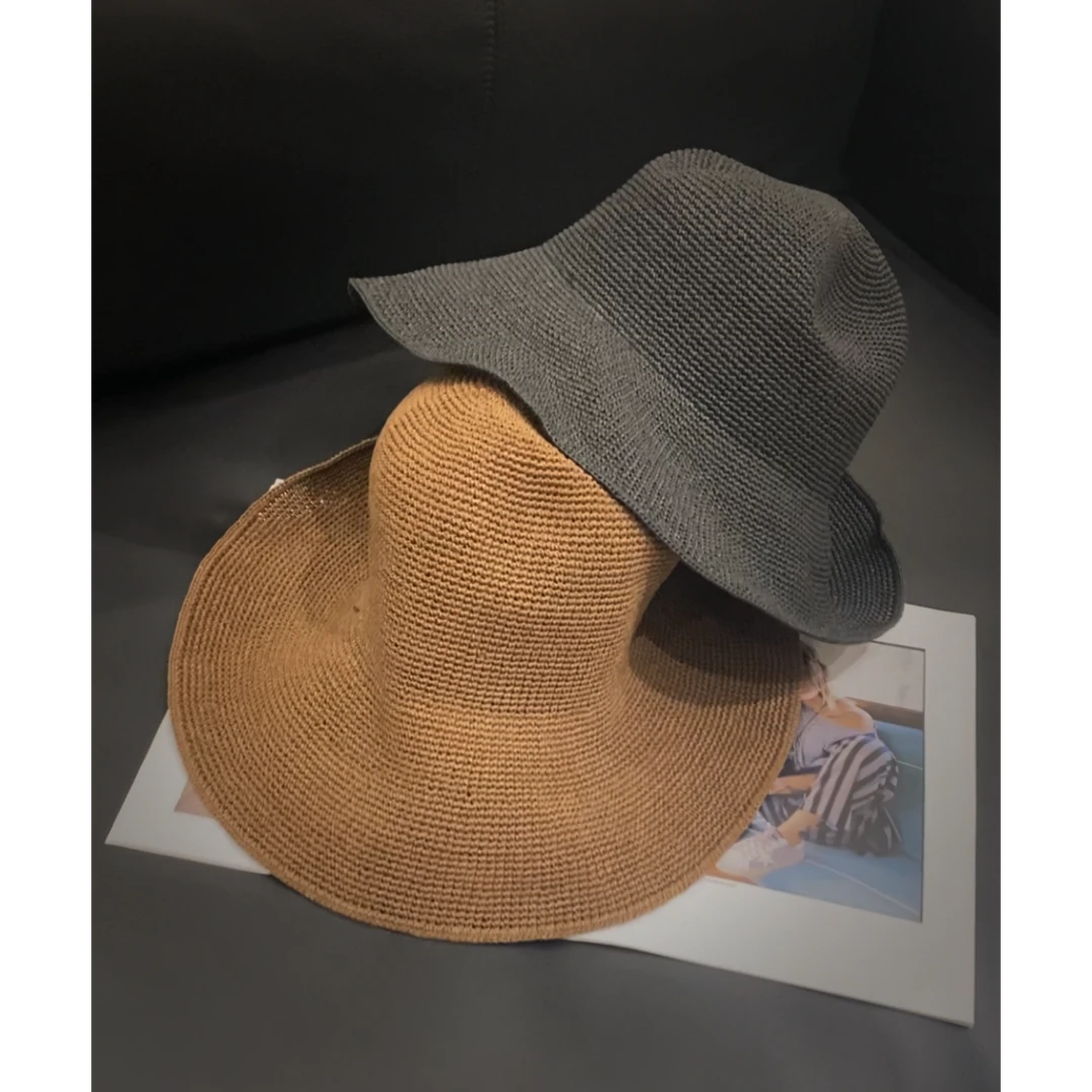 卢尚兰姐自留款编织渔夫帽9999