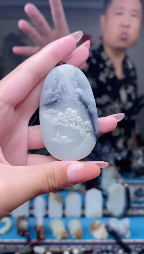 未镶嵌和田玉挂件1