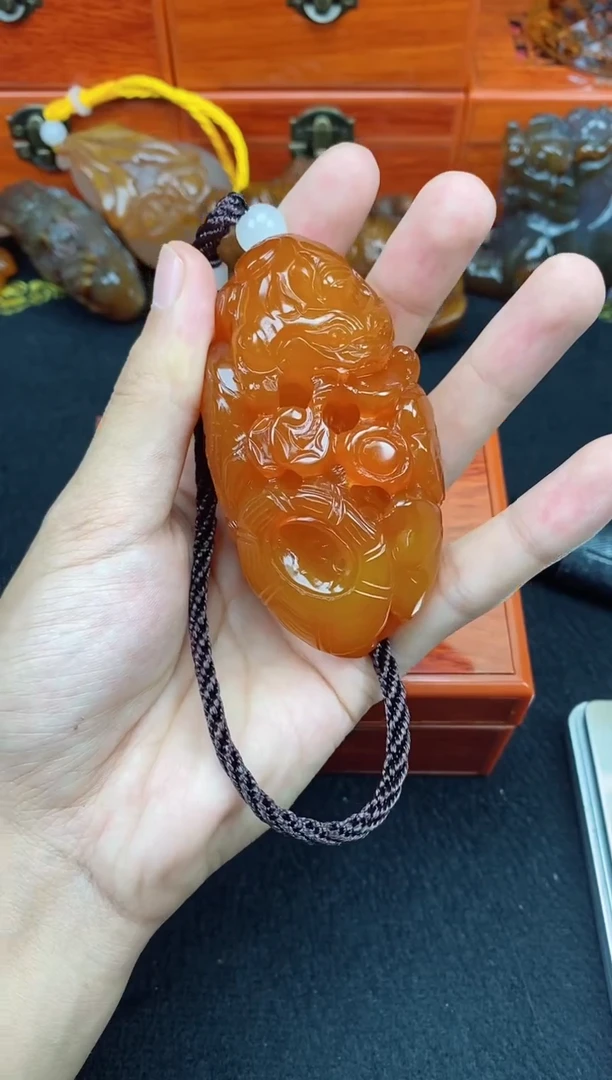 未镶嵌玛瑙/玉髓珠宝奇石感*0