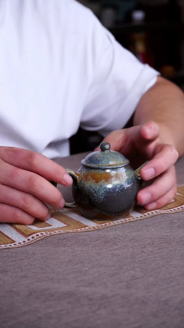 茶壶紫砂宜兴紫砂柴烧