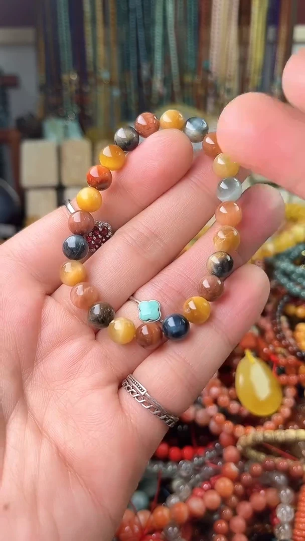 【闪购商品】木变石（虎睛石）.未镶嵌（一物一件）5223