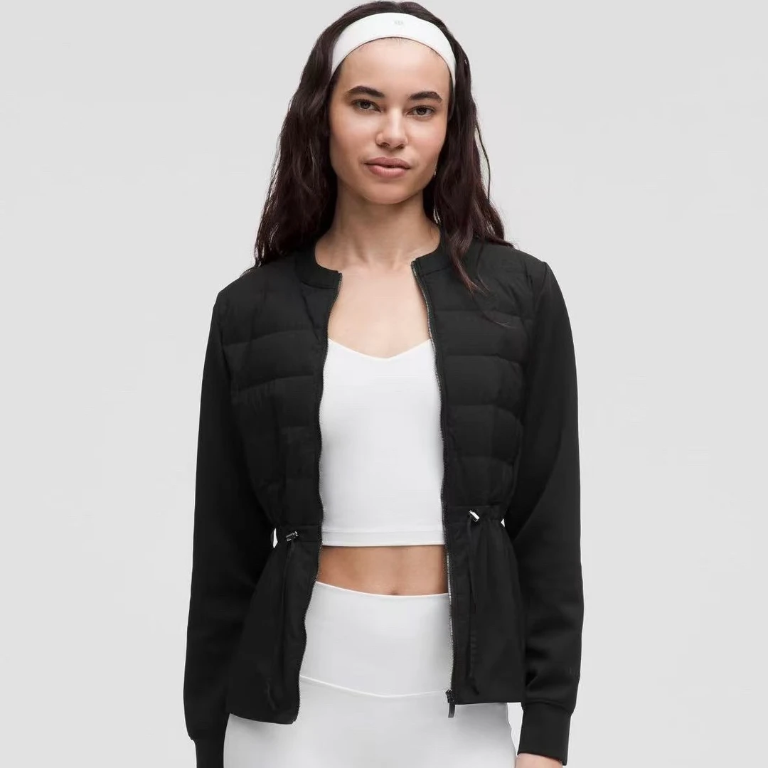 lululemon/露露乐蒙轻薄Down-Filled Cinch-Waist 抽绳收腰羽绒服
