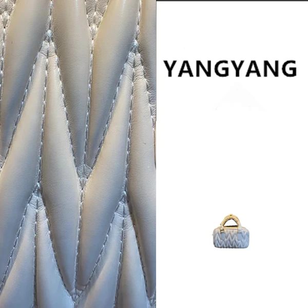 【B13-B14】YANGYANG/褶皱保龄球时尚秋冬气质百搭女士手提包单肩包