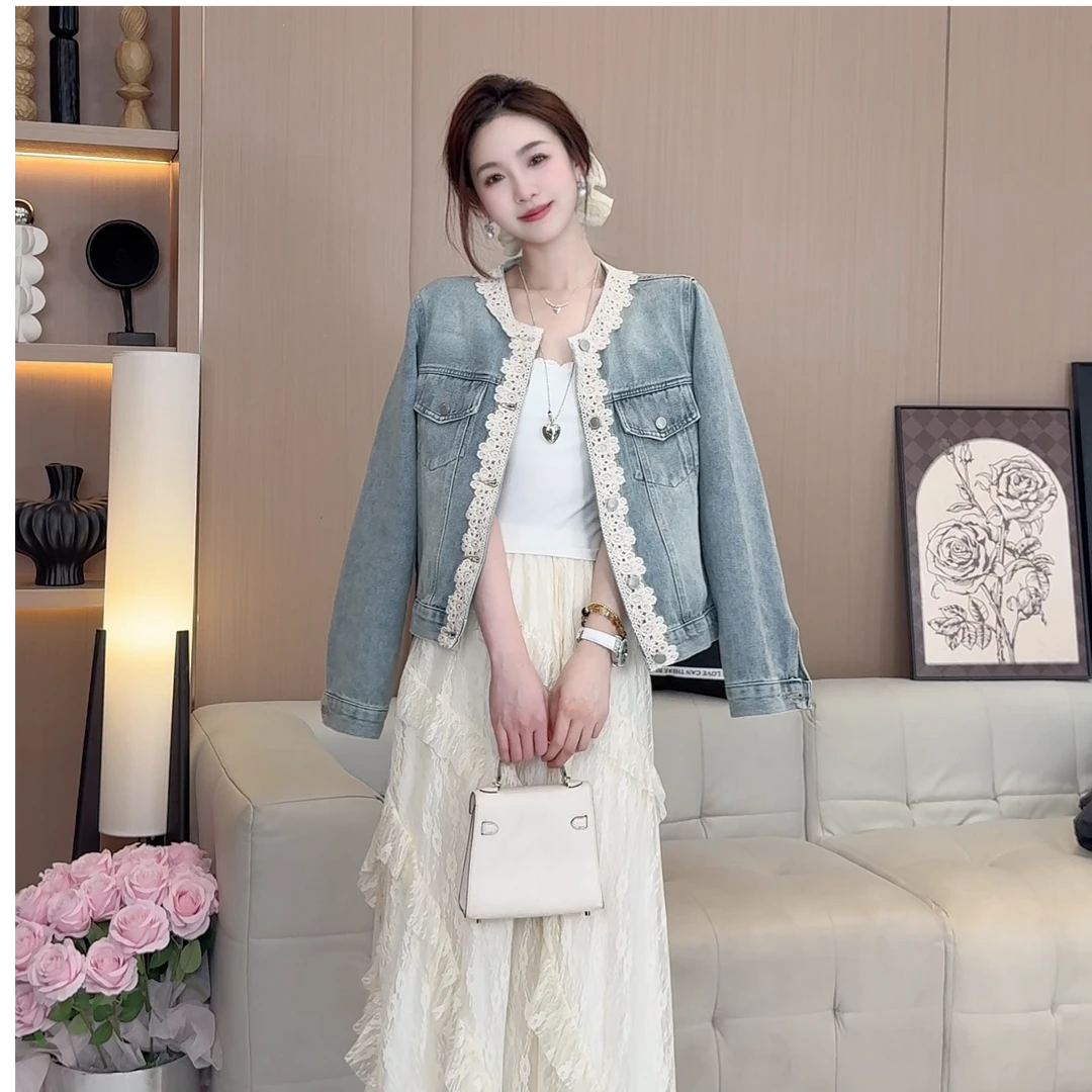 【高阶牛仔】丸子璐春季新款时尚休闲外套预WZLC5WT0240A