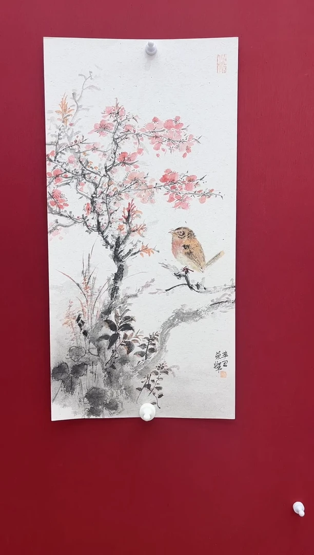 国画秦荣辉老师画作