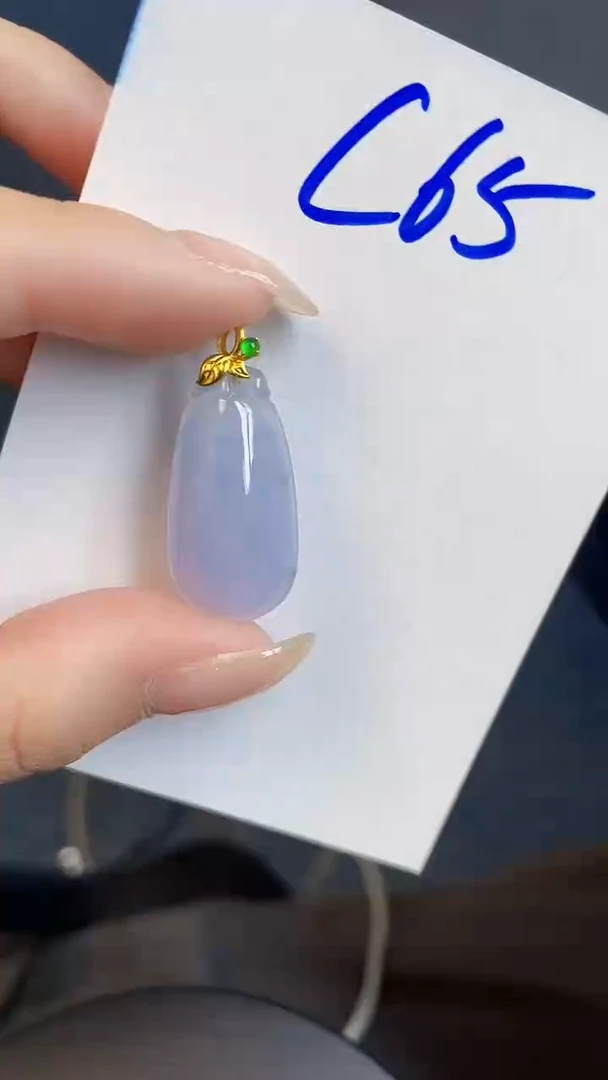 【闪购商品】翡翠颈饰18K金镶嵌00000000